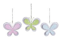 Colorful butterfly curtain, package contains 3 pieces!|Ego Dekor