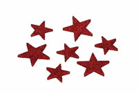 Stars, red, box 12 pcs * (SALE)|Ego Dekor