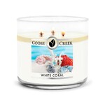Candle 0.41 KG WHITE CORAL, aromatic in a jar, 3 wicks|Goose Creek