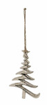 Hanging tree, silver, 12x7.5x1cm (SALE)|Ego Dekor