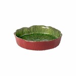 Leaf bowl 22cm|0.91L, RIVIERA, ochre/green|Tomato|Costa Nova