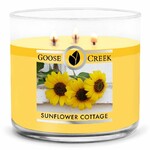 Candle 0.41 KG SUNFLOWER COTTAGE, aromatic in a jar, 3 wicks|Goose Creek
