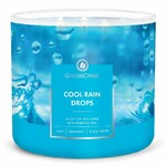 Candle 0.41 KG COOL RAIN DROPS, aromatic in a jar, 3 wicks|Goose Creek