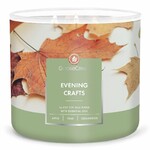 Candle 0.41 KG EVENING CRAFTS, aromatic in a jar, 3 wicks|Goose Creek