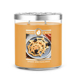 HELLOWEEN candle 0.45 KG SPIDER WEB PANCAKES, aromatic in a tin with a metal lid, 2 wicks|Goose Creek