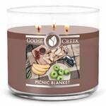 Candle 0.41 KG PICNIC BLANKET, aromatic in a jar, 3 wicks|Goose Creek
