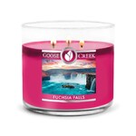 Candle 0.41 KG FUCHSIA FALLS, aromatic in a jar, 3 wicks|Goose Creek