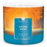 Candle 0.41 KG AUTUMN SUNSET, aromatic in a jar, 3 wicks|Goose Creek