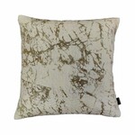 Pillow QUILTED FOIL, 45x45, white|golden|Ego Dekor