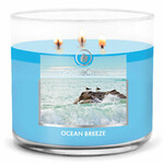Candle 0.41 KG OCEAN BREEZE, aromatic in a jar, 3 wicks|Goose Creek