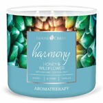 AROMATHERAPY candle 0.41 KG HONEY & WILDFLOWER, aromatic in a jar, 3 wicks|Goose Creek