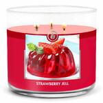 Candle 0.41 KG STRAWBERRY JELL, aromatic in a jar, 3 wicks|Goose Creek