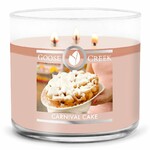 Candle 0.41 KG CARNIVAL CAKE, aromatic in a jar, 3 wicks|Goose Creek