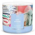 Candle 0.41 KG BABY POWDER, aromatic in a jar, 3 wicks|Goose Creek