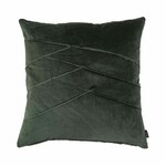 Pillow UNEVEN PINTUCK, 45x45cm, green|forest|Ego Dekor