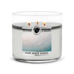 Candle 0.41 KG PURE WHITE SANDS, aromatic in a jar, 3 wicks|Goose Creek