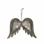 Wing hinge, gold, 19.5x21.5x2.5cm, pc|Ego Dekor