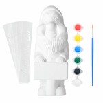 DIY garden gnome + paints and brush, height 25 cm, set|Esschert Design