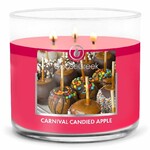 Candle 0.41 KG CARNIVAL CANDIED APPLE, aromatic in a jar, 3 wicks|Goose Creek