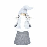 Angel in a coat, grey, 17.5x56x13cm, pc|Ego Dekor