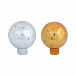 Dekorace koule kropenatá, skleněná, pr.12cm, balení obsahuje 2 kusy!|Esschert Design