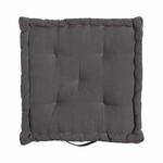 Cushion 43x43x10cm, Tygo, dark grey|Ego Dekor