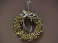 Colorful hanging wreath, M|Ego Dekor