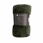 Plaid MARMARIS, 130x170cm, green|army|Ego Dekor