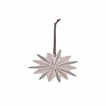 Hanging star Ornament, 9x9x1cm, pc|Ego Dekor