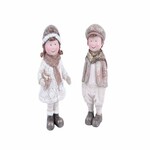 Decoration girl and boy and heart, 6x14x5cm, package contains 2 pieces!|Ego Dekor