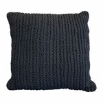Decorative pillow 45x45cm, VERTIGO, anthracite|Van Baal
