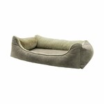 MADISON Bed with orthopedic pillow, 51x65cm, Taupe