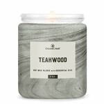 Candle with 1-wick 0.2 KG TEAKWOOD, aromatic in a jar with a metal lid|Goose Creek