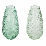 Vase, green, dia. 18x24cm, package contains 2 pieces! (SALE)|Ego Decor