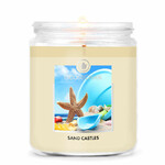 SAND CASTLES 1-wick candle 0.2 KG, aromatic in a tin with a metal lid|Goose Creek