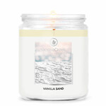 Candle with 1-wick 0.2 KG VANILLA SANDS, aromatic in a jar with a metal lid|Goose Creek