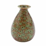 EGO DEKOR (DOPRODEJ POSLEDNÍCH KOUSKŮ!) Váza Antik, keramika, zelená/hnědá, 8x8x15cm