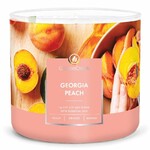 Candle 0.41 KG GEORGIA PEACH, aromatic in a jar, 3 wicks|Goose Creek