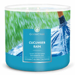 Candle 0.41 KG CUCUMBER RAIN, aromatic in a jar, 3 wicks|Goose Creek