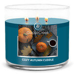 Candle 0.41 KG COZY AUTUMN CUDDLE, aromatic in a jar, 3 wicks|Goose Creek