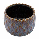 Mísa No Limit, keramika, modrá/hnědá, 20x20x10cm (DOPRODEJ)|Ego Dekor