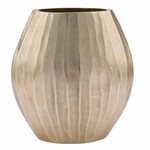 Silver vase, gold, 20.5x9x32.5cm (SALE)|Ego Dekor