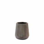 Váza TIMUR, grafitová, pr. 9,5x12cm|Kaheku