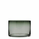 MOTALA vase, diameter 12x20cm, gray|Ego Dekor