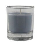 Candle in glass SILEA, dia. 9cm, grey|dark|Ego Dekor