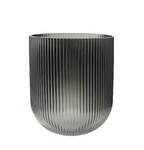 RELAX flower pot cover, dia. 17cm, gray|Ego Decor