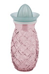 Słoik szklany z wyciskarką „ANANES”, różowy, 0,7 L (WYPRZEDAŻ) (opakowanie zawiera 1 szt.)|Vidrios San Miguel|Szkło z recyklingu