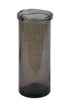 Wazon ze szkła z recyklingu „SIMPLICITY”, 36 cm, szary (opakowanie zawiera 1 szt.)|Vidrios San Miguel|Szkło z recyklingu