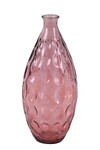 Wazon ze szkła z recyklingu „DUNE”, 38 cm, różowy (opakowanie zawiera 1 szt.)|Vidrios San Miguel|Szkło z recyklingu