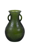 Recycled glass amphora, 24 cm, green (package includes 1 pc)|Vidrios San Miguel|Recycled Glass